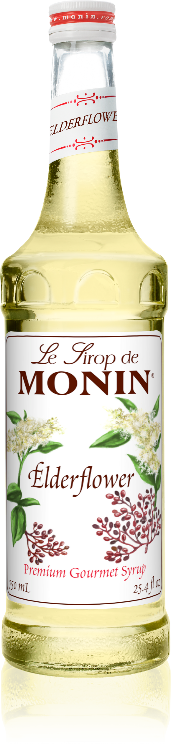MONIN Gourmet Flavorings Elderflower (Flor de Saúco)  750 ml