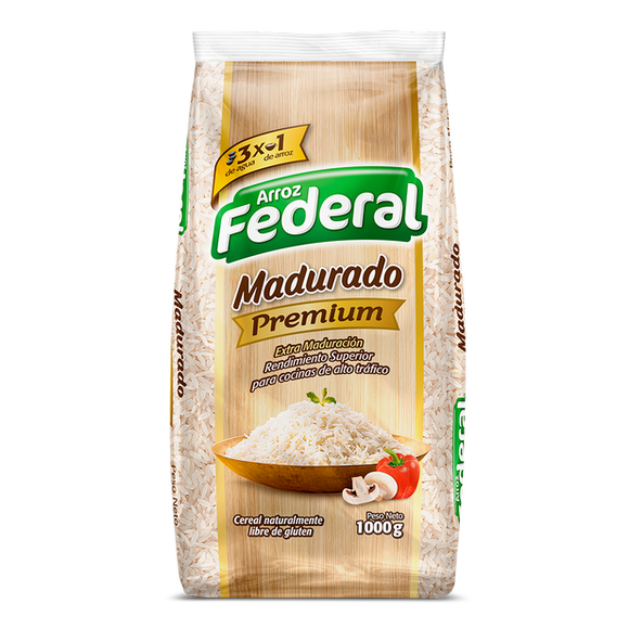Arroz Federal Madurado x 1 kg