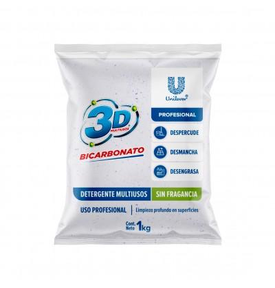 Detergente Polvo Multiusos 3D Profesional x1kg