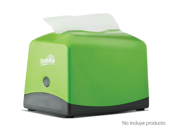 Familia Dispensador Servilletas plus verde para 100 Unidades 1 Unidad