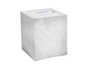 Familia Pañuelo Facial cubo blanco 60 Unidades