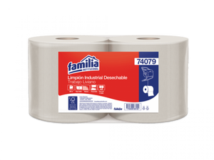 Familia Famitex Limpión Individual desechable hoja doble 2 unidades 305 Metros