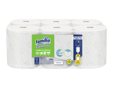 Familia Toalla de manos Rollo prec blanco 6 Unidades x 100 metros
