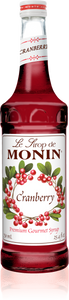 MONIN Gourmet Flavorings Cranberry (Arándano Rojo) 750 ml
