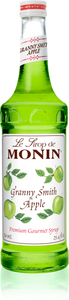MONIN Gourmet Flavorings Granny Smith Apple (Manzana Verde de la Abuela Smith) 750 ml
