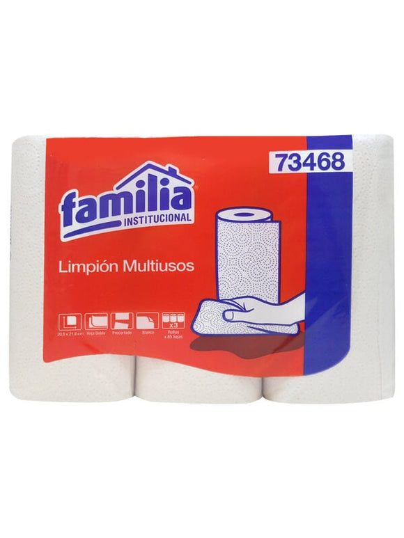 Familia Limpión Multiusos pre-cortado 4x3