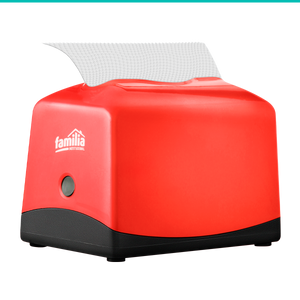 Familia Dispensador Servilletas plus rojo para 100 Unidades 1 Unidad