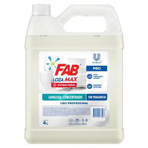 Lavaloza FAB Lozamax Antibacterial S/A x 4 Lt