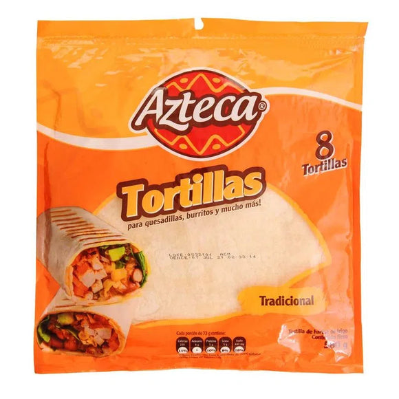 Tortilla Tradicional Azteca 8u x 580 g