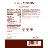 MONIN Gourmet Flavorings Elderflower (Flor de Saúco)  750 ml
