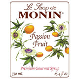 MONIN Gourmet Flavorings Passión Fruit (Maracuyá Amarillo)