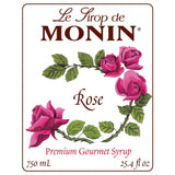 MONIN Gourmet Flavorings Rose (Rosa) 750 ml